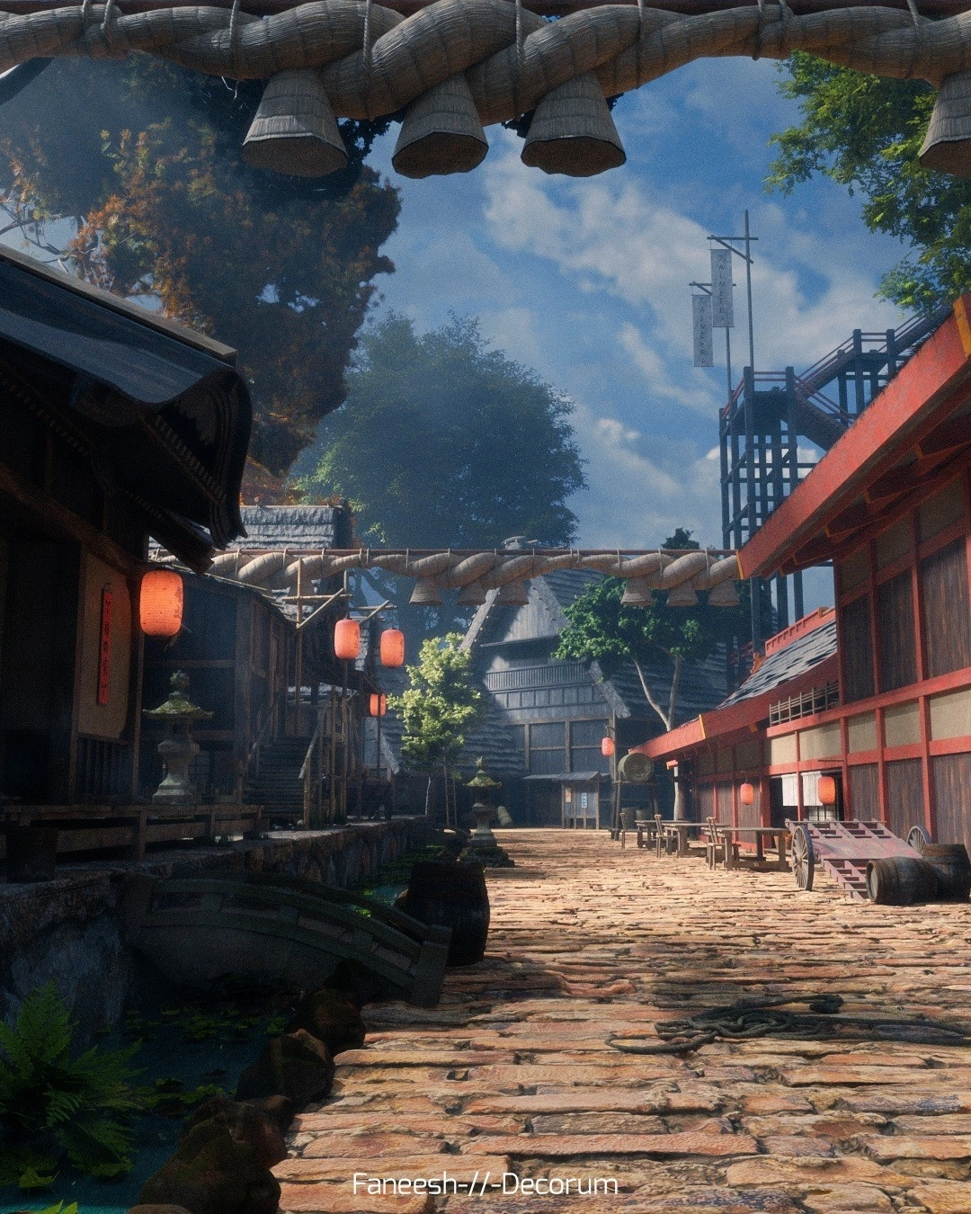 How To Use KitBash3D in Blender [Free Blender Tutorial], Work At