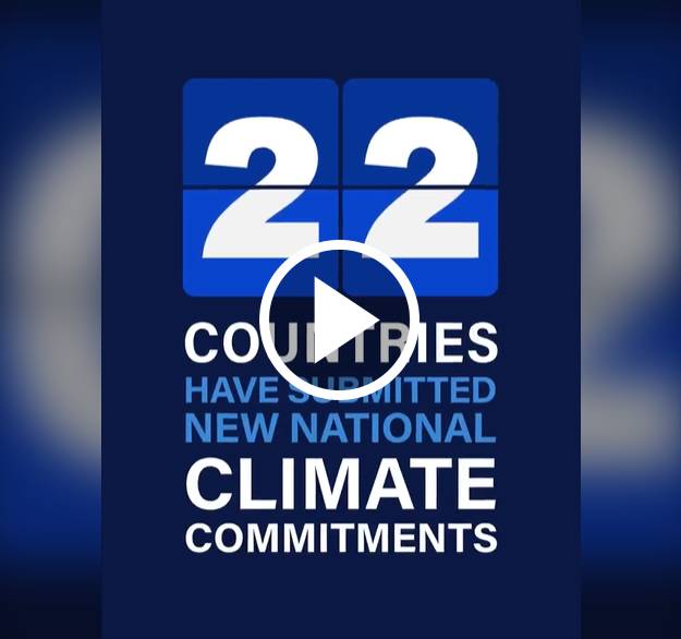 22 Countries have submitted new national climate commitments