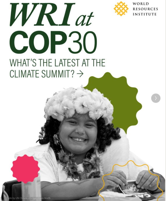 WRI at COP30