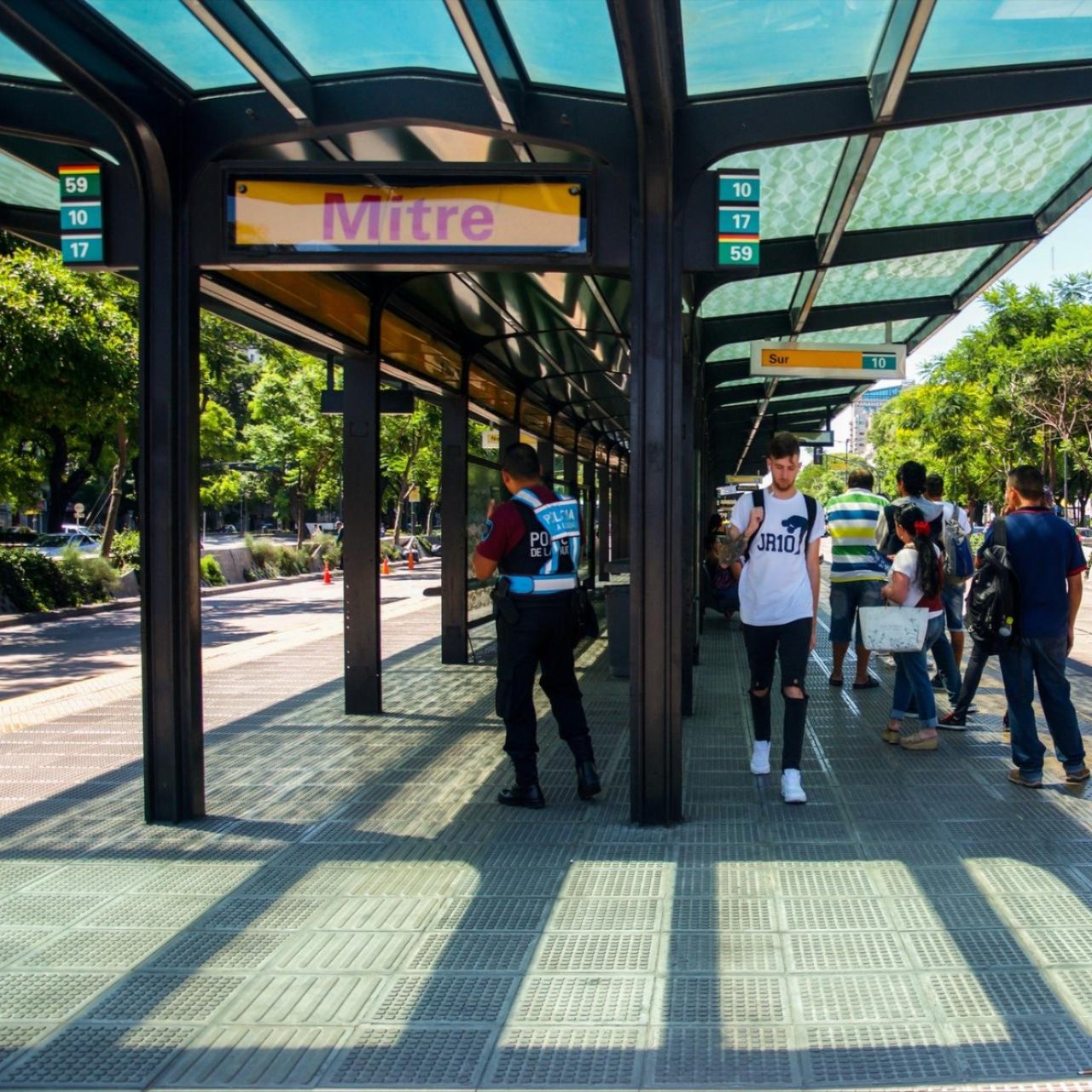 Public transportation station