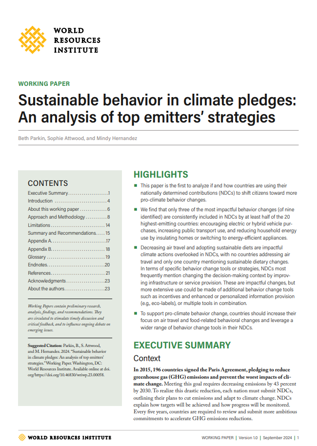 sustainable behavior download